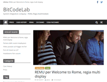 Tablet Screenshot of bitcodelab.com